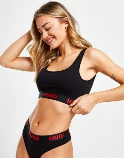 HUGO Bralette Sort