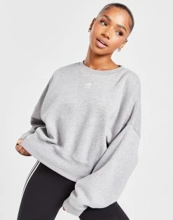 Adidas Originals Crew Crop Ess Gry/wht Grå