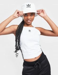 Adidas Originals 3-Stripes Strappy Tank Top Dame Hvid