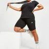 Adidas Originals Ribbed Plus Size Cycle Shorts Sort