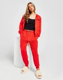 Calvin Klein Box Logo Joggers Rød