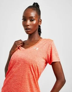 Under Armour Tech Twist T-Shirt Dame Orange