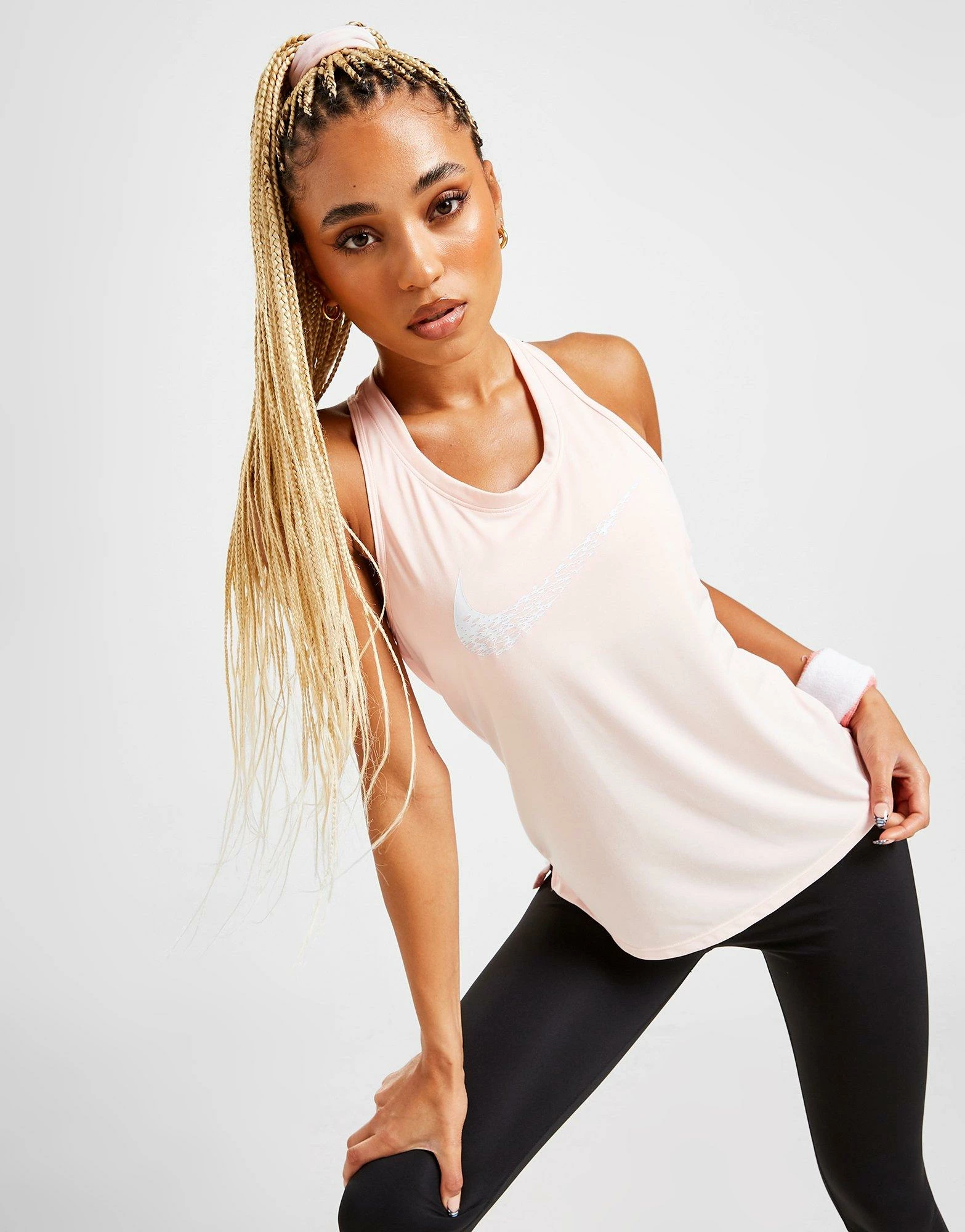 Nike Running Swoosh Tank Top Pink