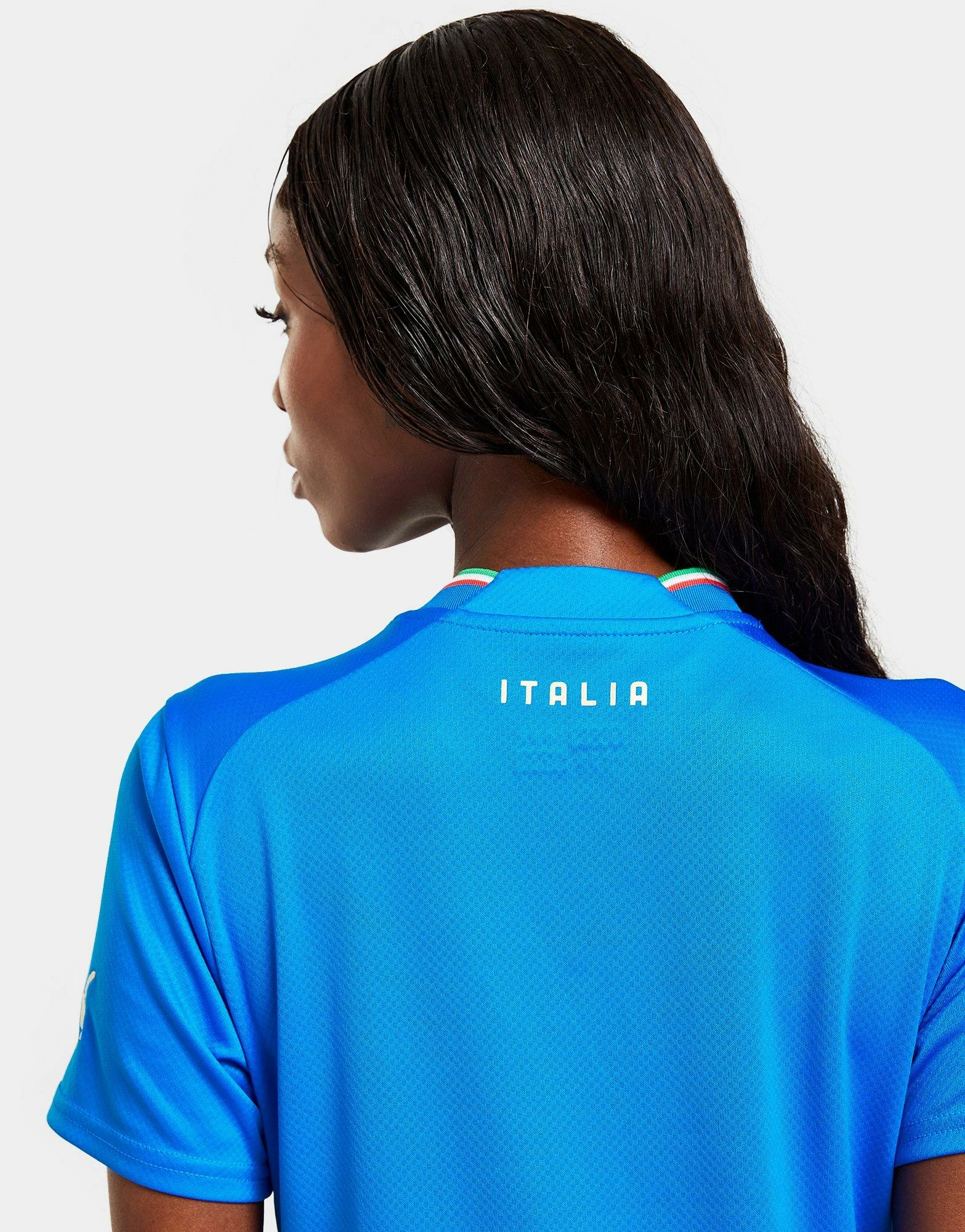 Puma Italy 2022 Home Shirt Women's Blå - Billede 6