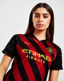 Puma Manchester City FC 2022/23 Udebanetrøje Dame Sort