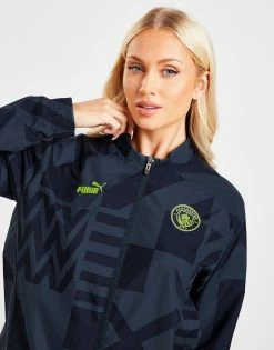 Puma Manchester City Fc Pre Match Jacket Blå