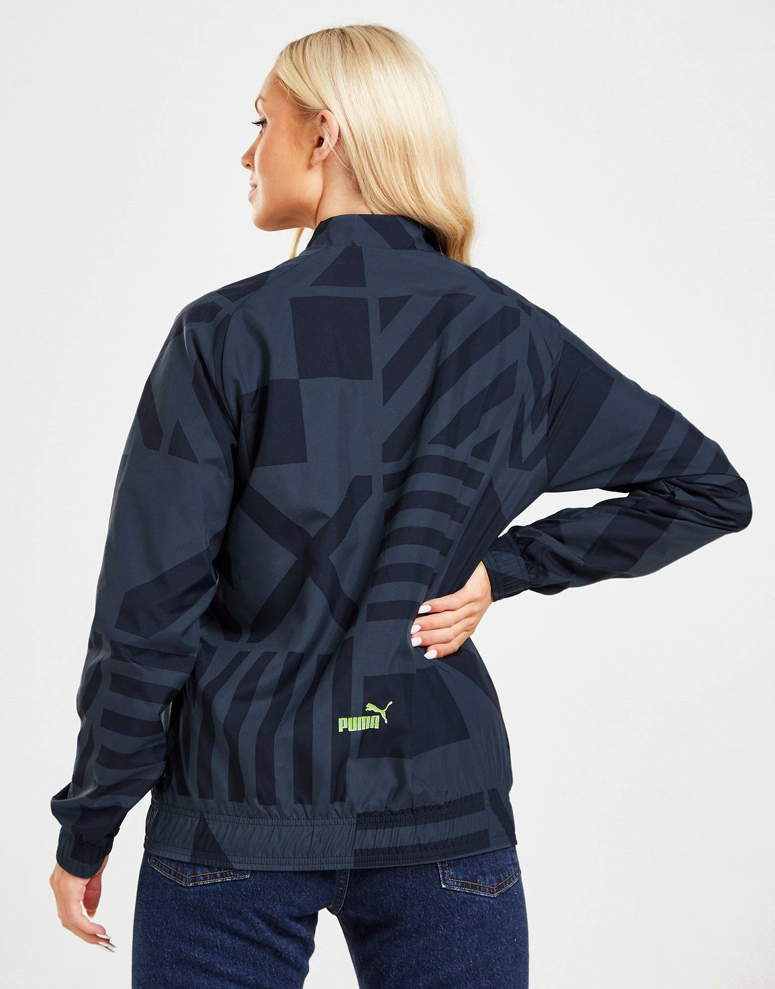 Puma Manchester City Fc Pre Match Jacket Blå - Billede 3