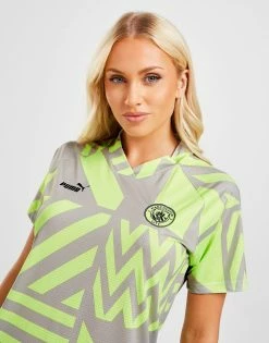 Puma Manchester City FC Pre Match Shirt Grøn