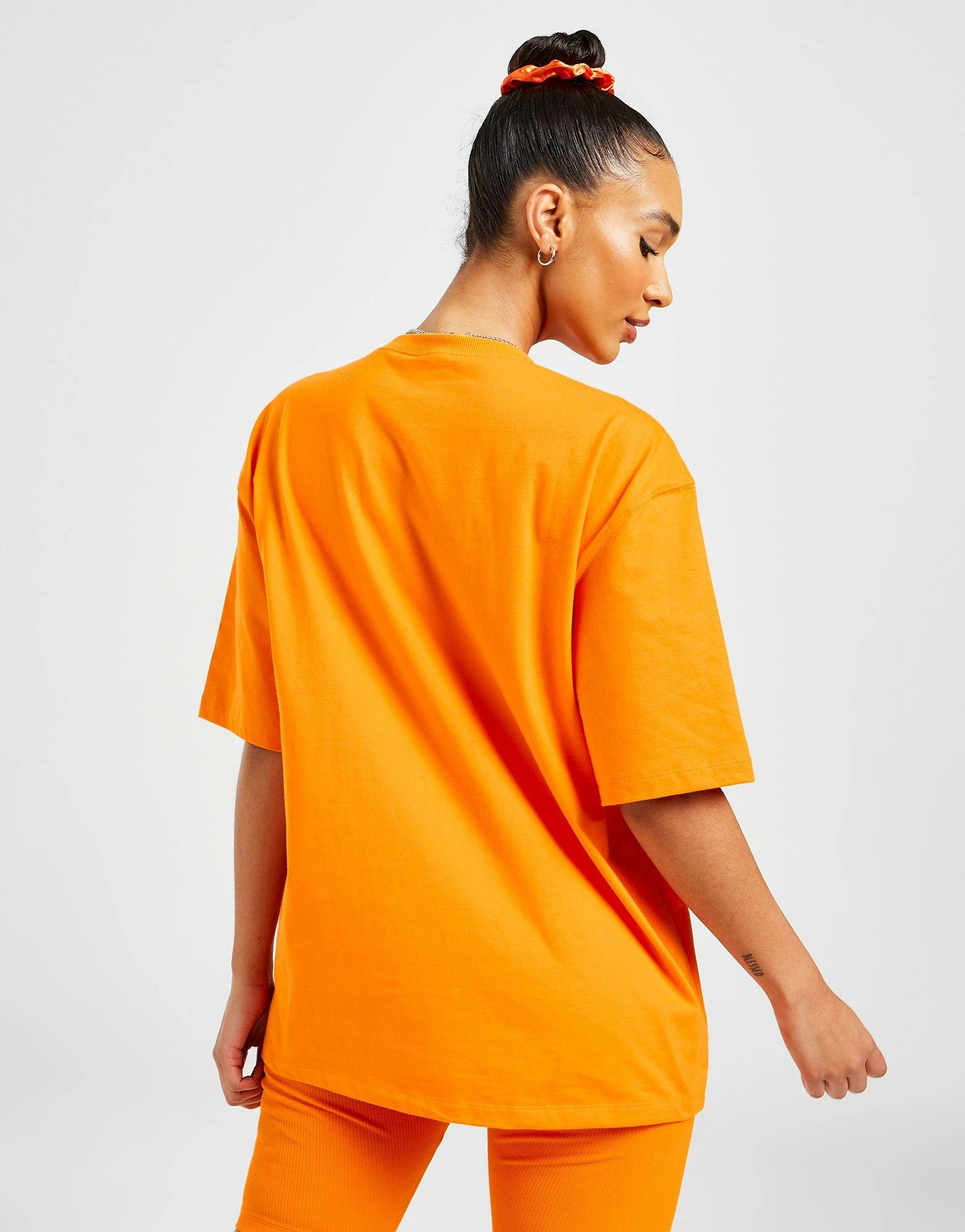 Adidas Originals Essential Trefoil Boyfriend T-Shirt Dame Orange - Billede 3