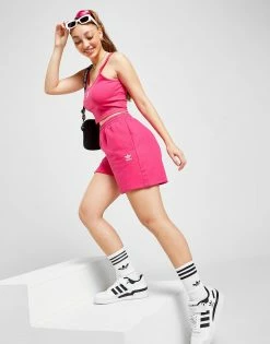 Adidas Originals Essential Boyfriend Shorts Pink