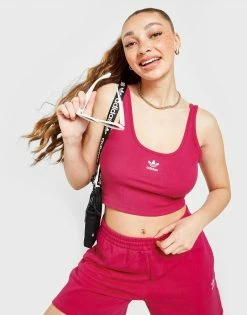 Adidas Originals Rib Tank Top Pink