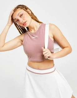 Adidas Originals 3-Stripes Linear Tank Top Adidas Dame Pink