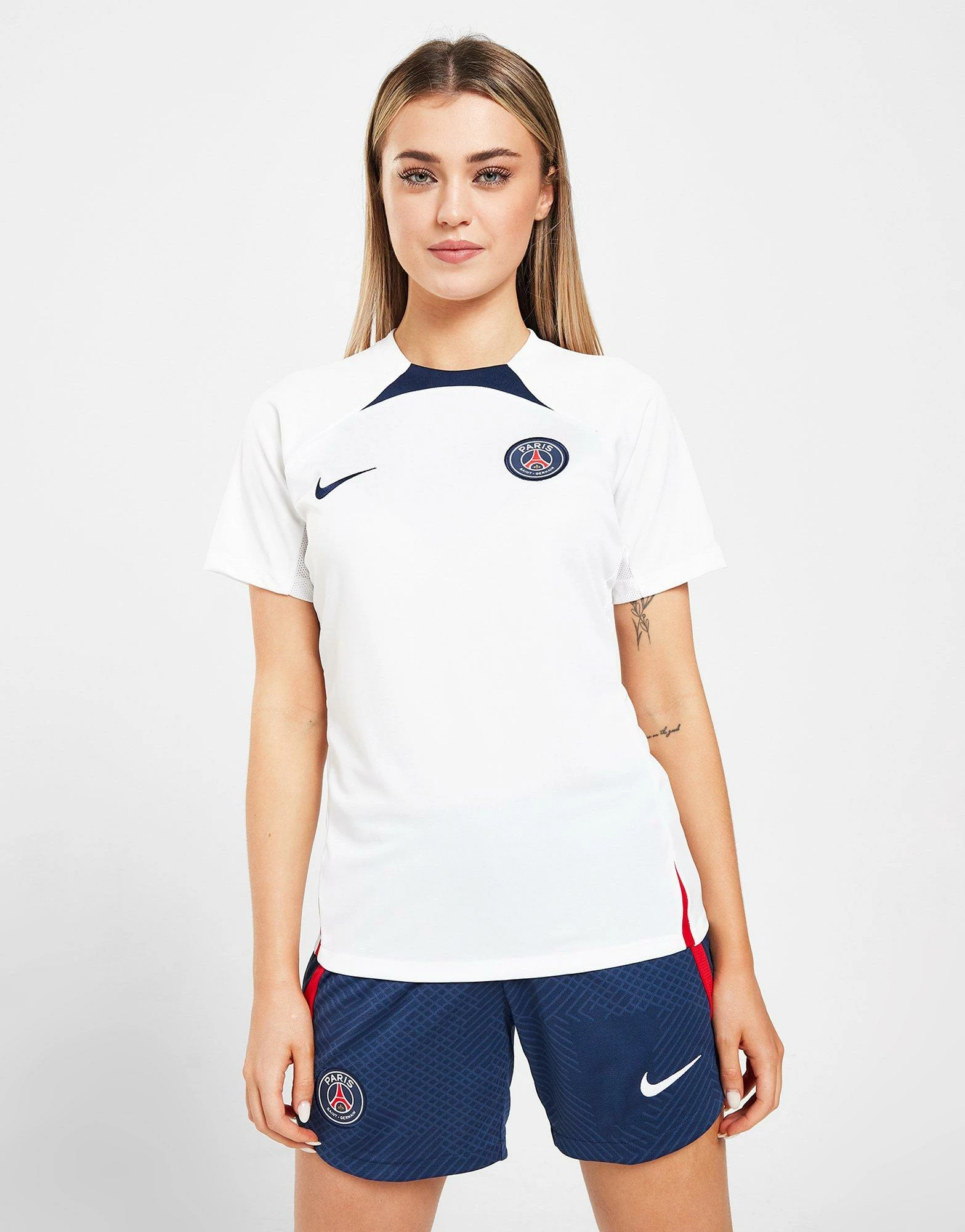 Nike PSG Strike Drill Top Dame Hvid