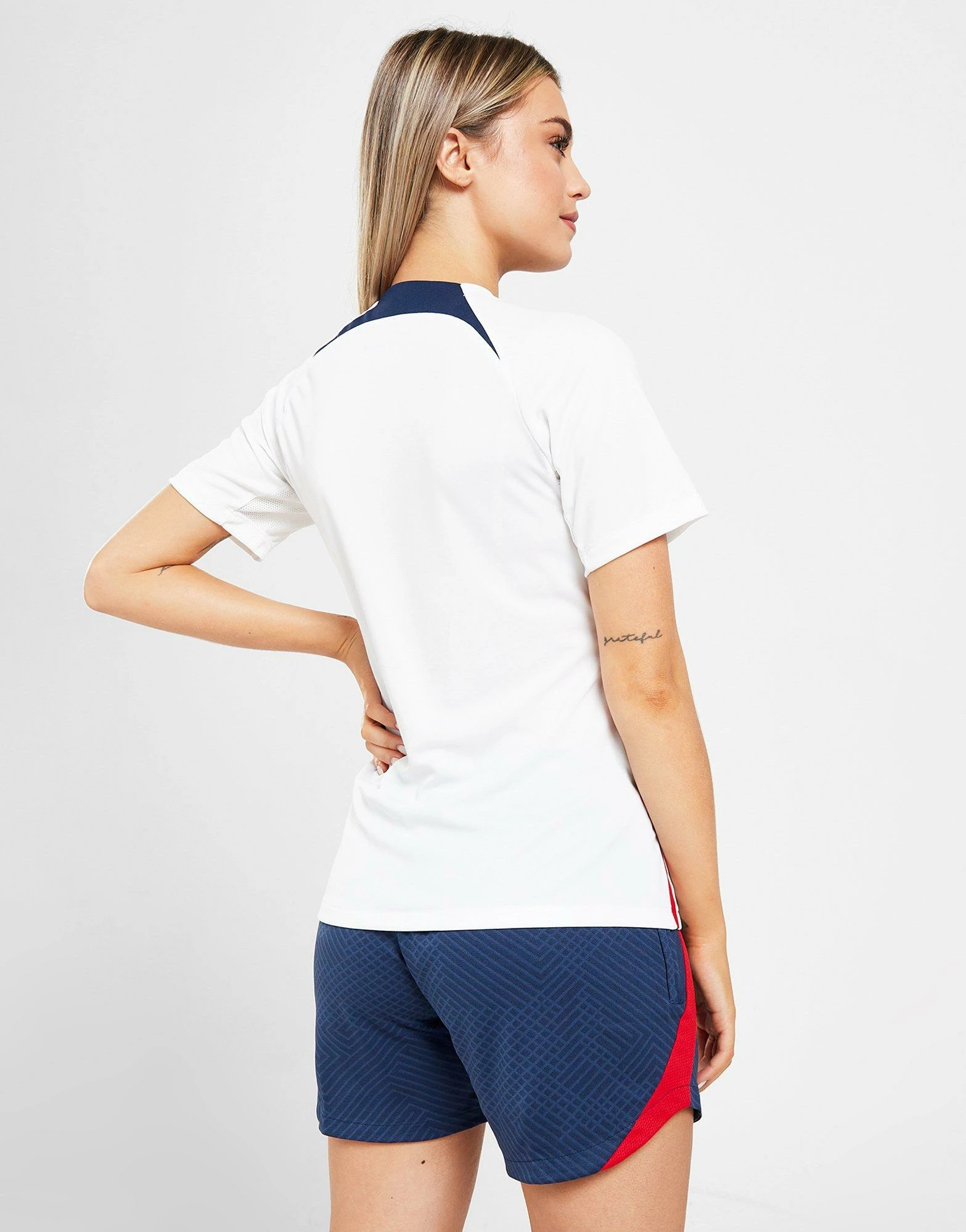 Nike PSG Strike Drill Top Dame Hvid - Billede 3
