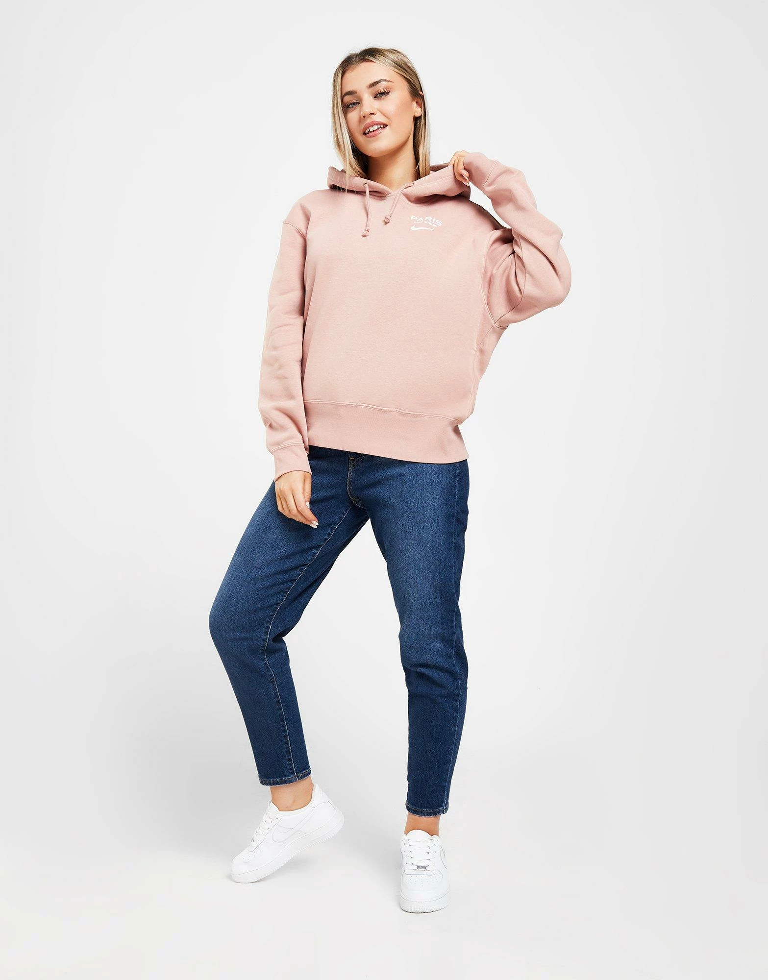 Nike Sportswear Paris Saint Germain Hoodie Pink - Billede 4