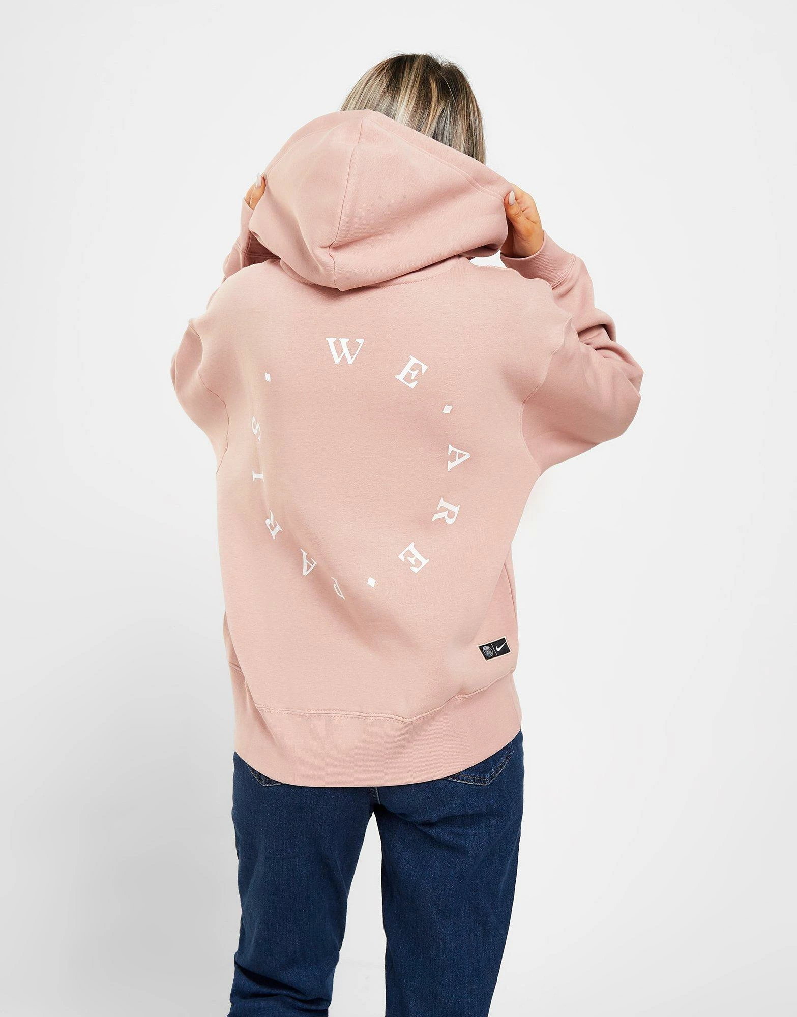 Nike Sportswear Paris Saint Germain Hoodie Pink - Billede 5