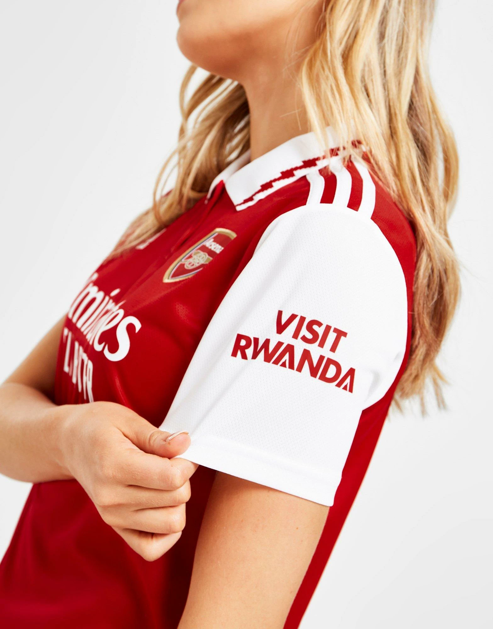 Adidas Arsenal FC 2022/23 Hjemmebanetrøje Dame Rød - Billede 4