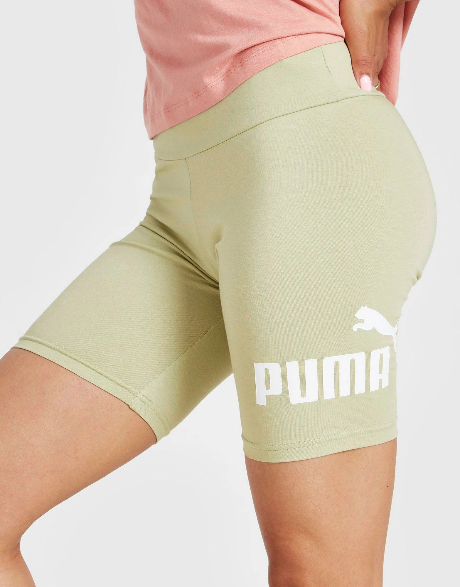 Puma Core Cycle Shorts Dame Grøn - Billede 3