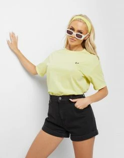 Fred Perry Small Logo Ringer T-Shirt Gul