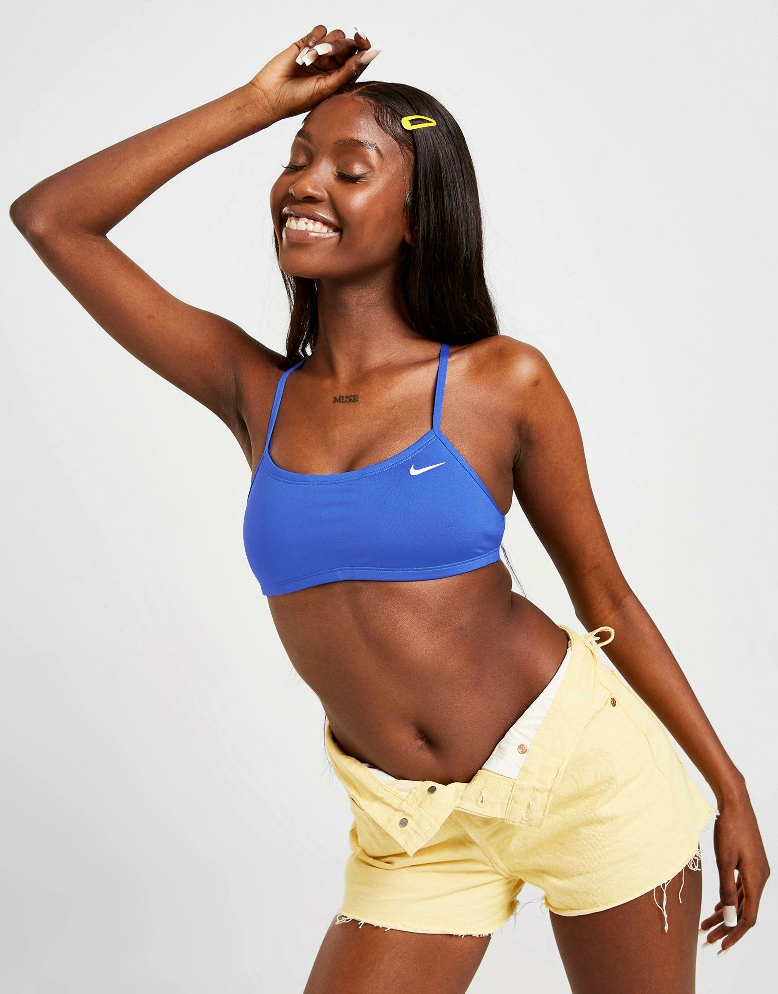 Nike Essential Racerback Bikini Top Blå - Billede 4