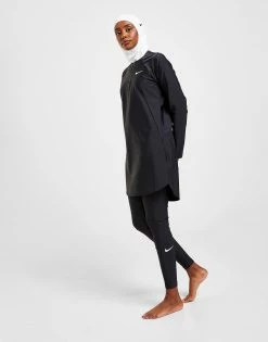 Nike Essential Swim Leggings Sort