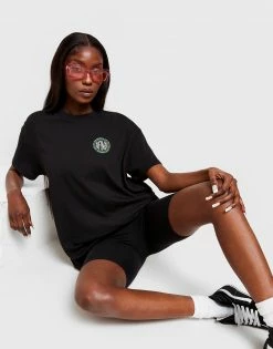 Vans Side By Side Boyfriend T-Shirt Sort