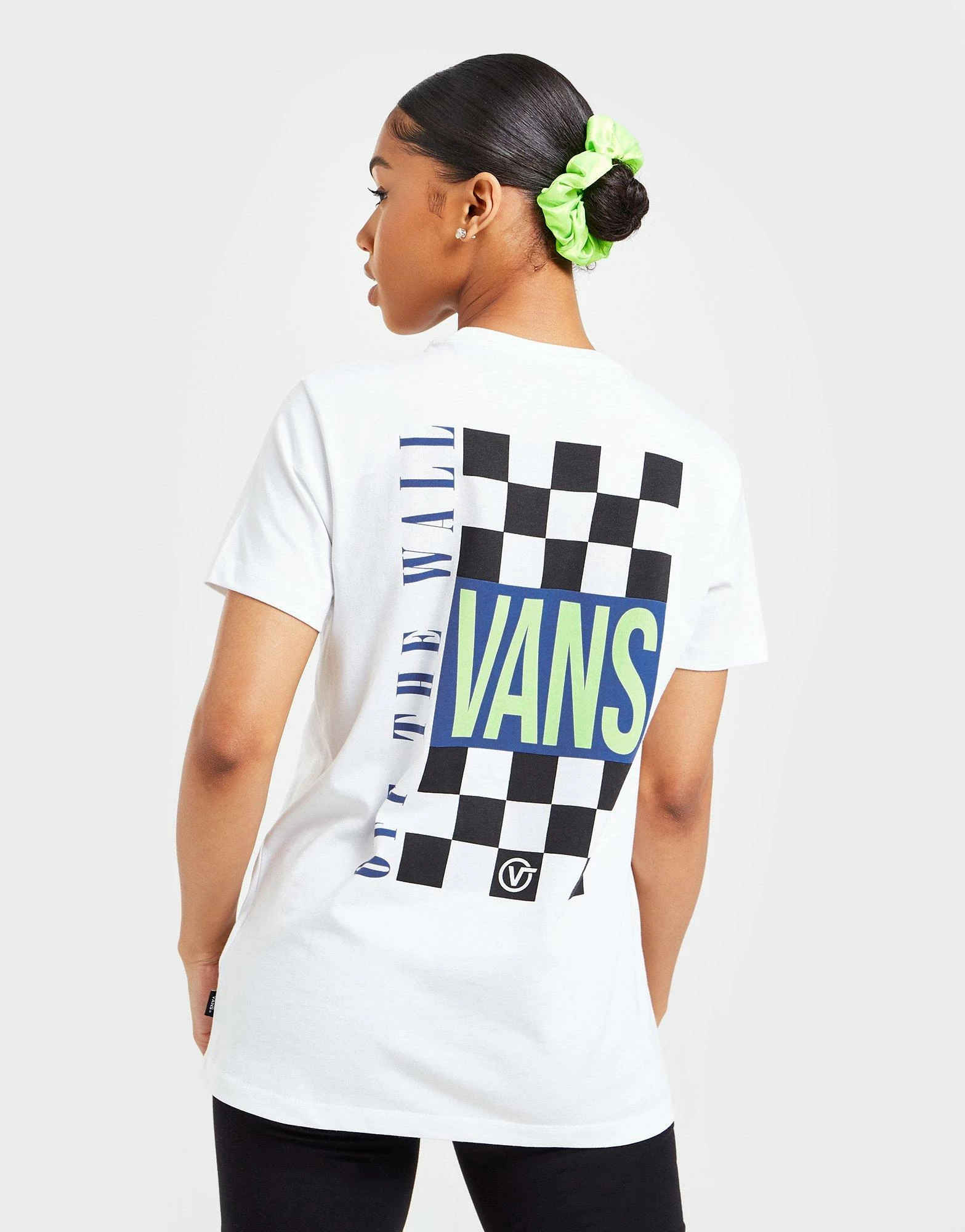 Vans Boyfriend T-Shirt Dame Hvid - Billede 3