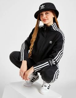 Adidas Originals 3 Stripes Trefoil Træningstrøje Adidas Dame Sort