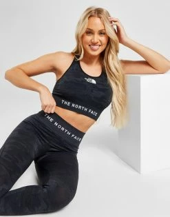 The North Face Camo Seamless Sports Bra Sort