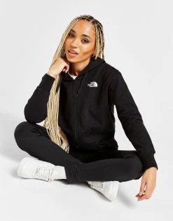 The North Face Dome Full Zip Hoodie Sort
