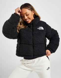 The North Face High Pile Nuptse Jacket Women's Sort