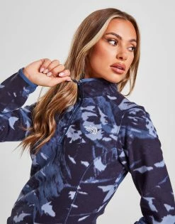 The North Face Glacier 1/4 Zip Top Blå