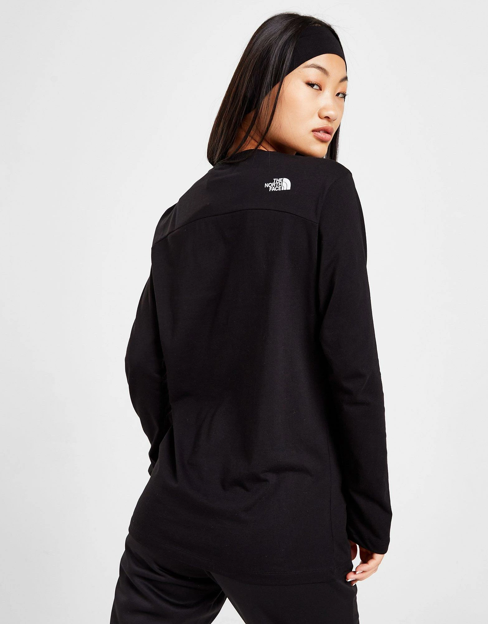 The North Face Dome Long Sleeve T-shirt Sort - Billede 2