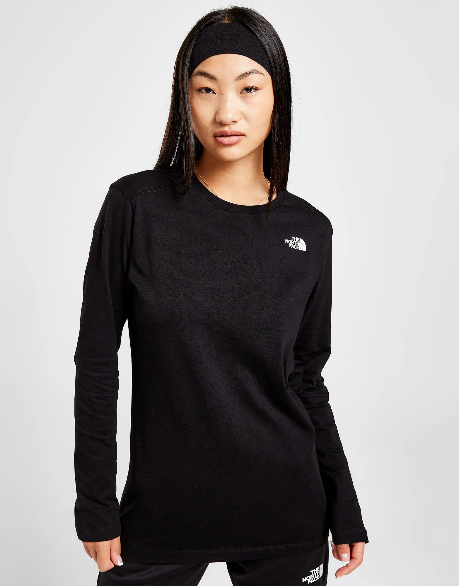 The North Face Dome Long Sleeve T-shirt Sort - Billede 3