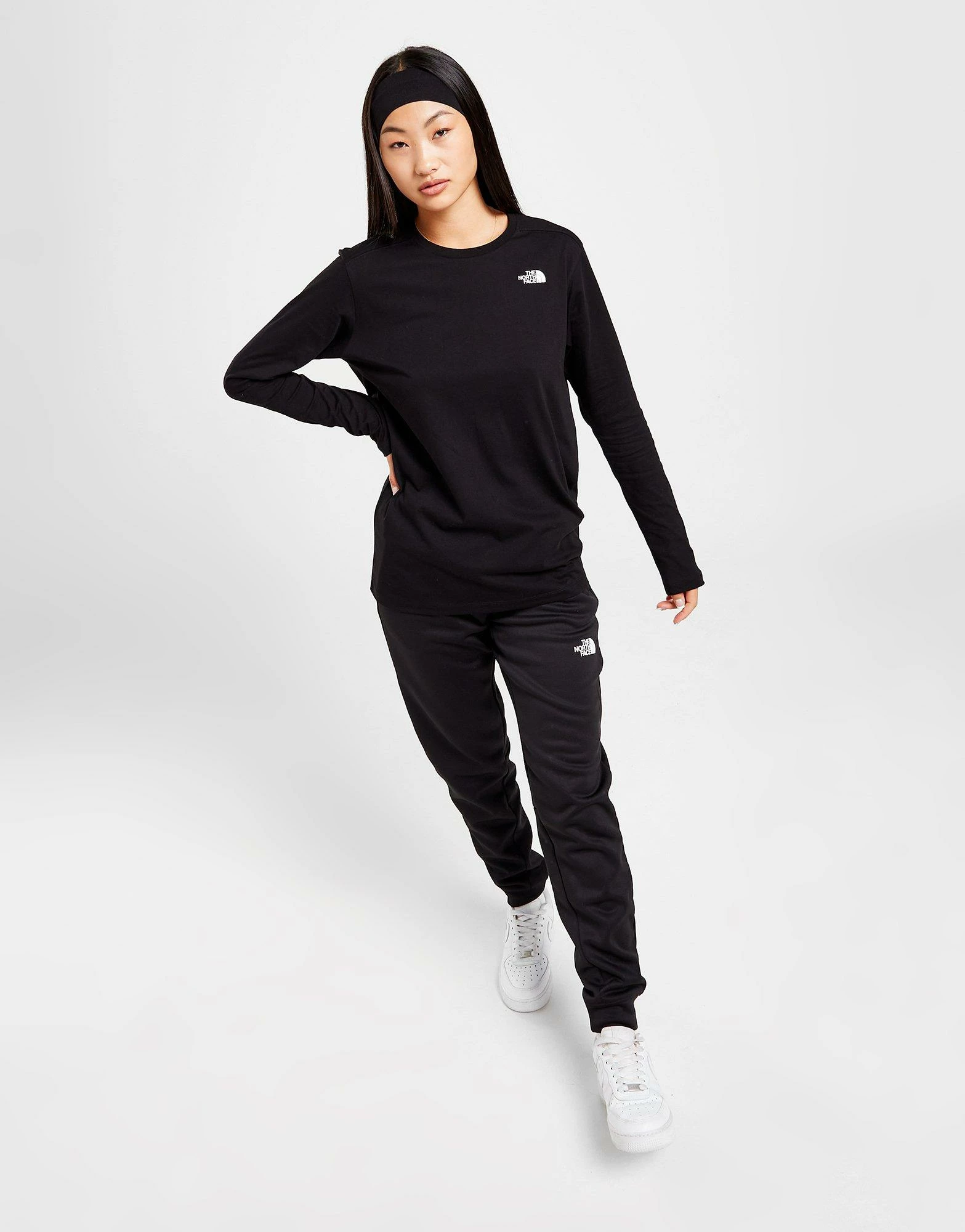 The North Face Dome Long Sleeve T-shirt Sort - Billede 5