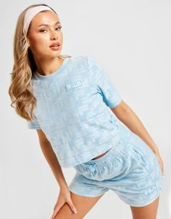 Fila T-Shirt Dame Blå