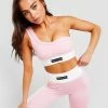 Pink Soda Sport Double Strap Sports Bra Pink