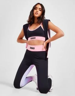 Pink Soda Sport Breeze Tights Dame Sort