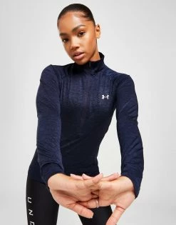 Under Armour Tech 1/2 Zip Top Dame Blå