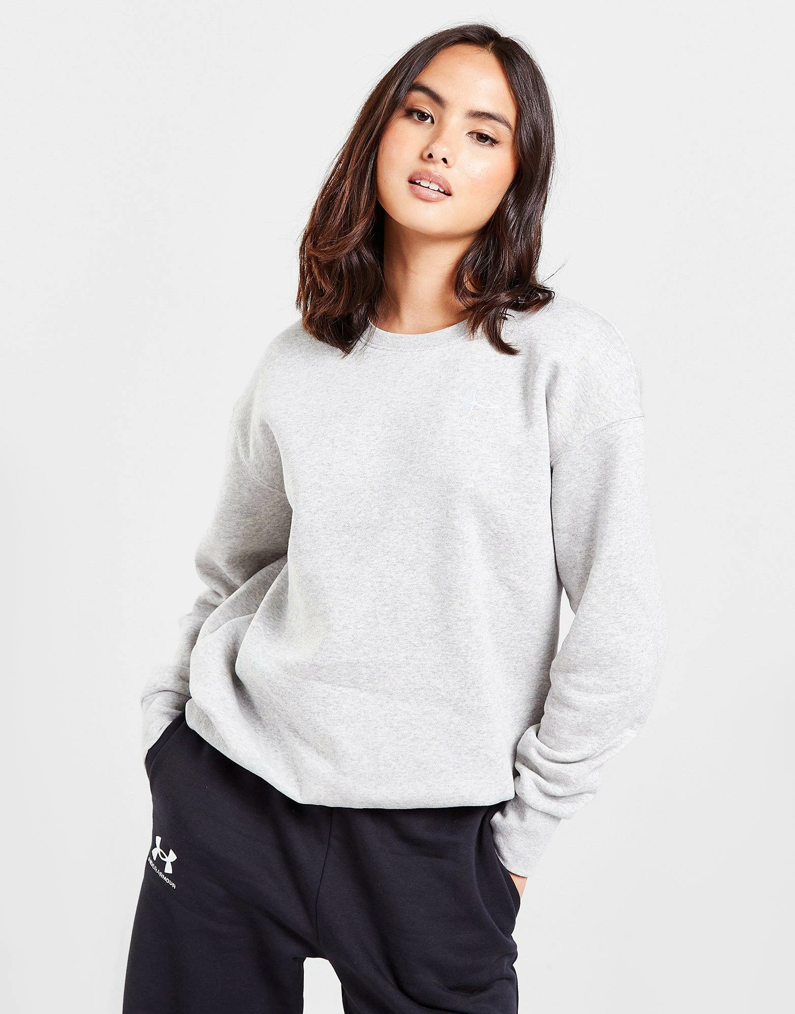 Under Armour Essential Crew Sweatshirt Grå