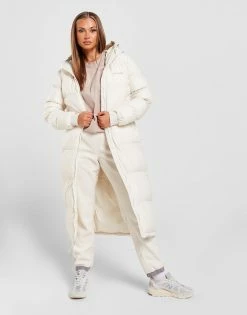 Columbia Pike Lake Long Jacket Hvid