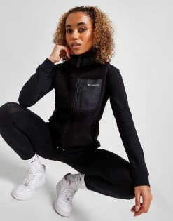 Columbia West Bend Sherpa Fleece Gilet Sort