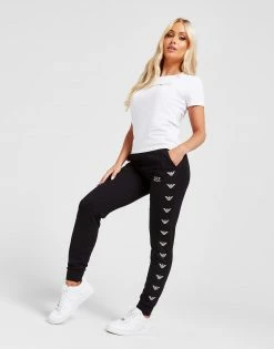 Emporio Armani EA7 Eagle Joggers Sort