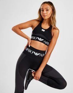 Emporio Armani EA7 Seamless Sports Bra Sort