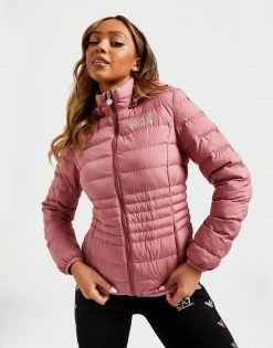 Emporio Armani EA7 Logo Slim Jacket Pink