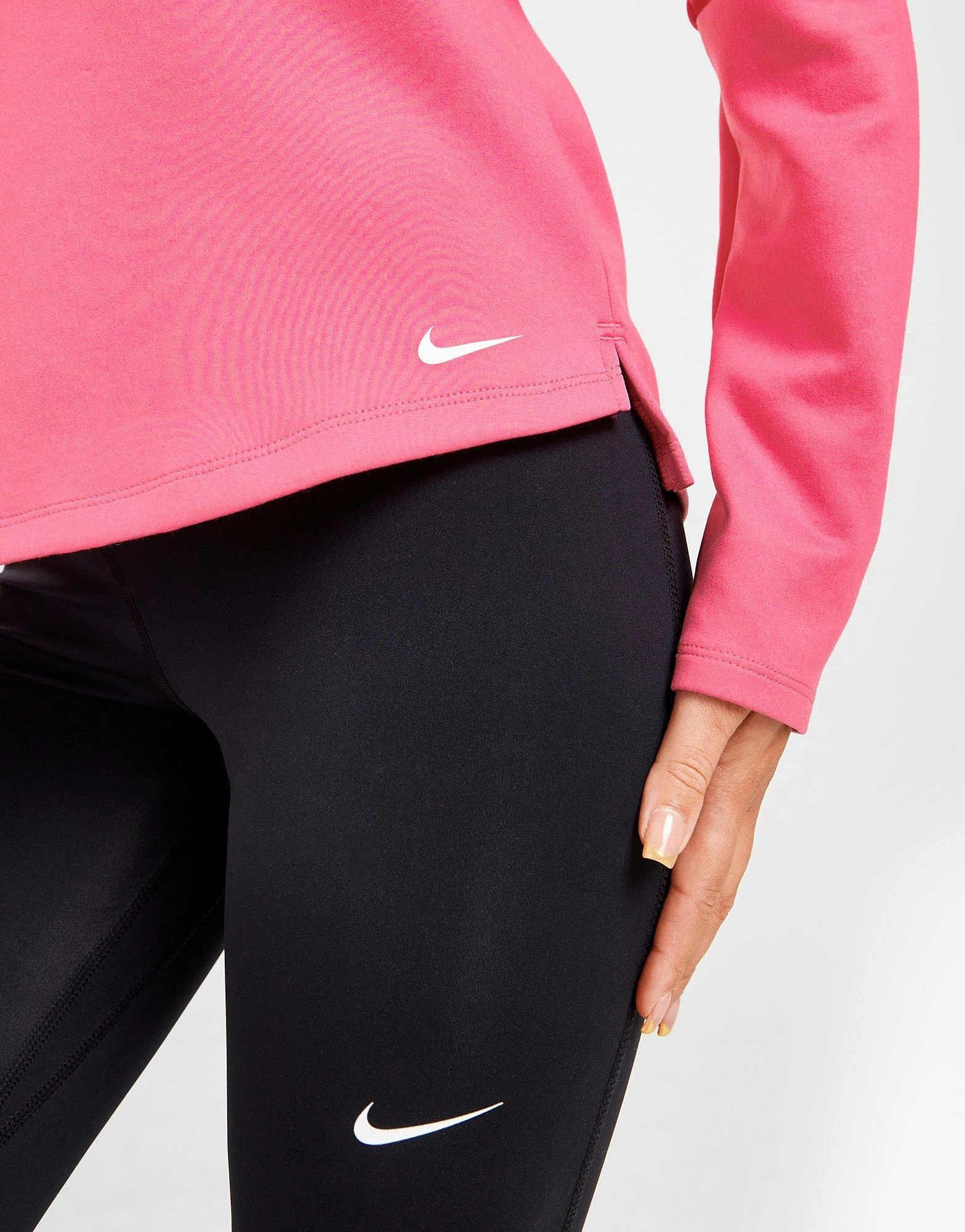 Nike Training One 1/4 Zip Top Pink - Billede 5