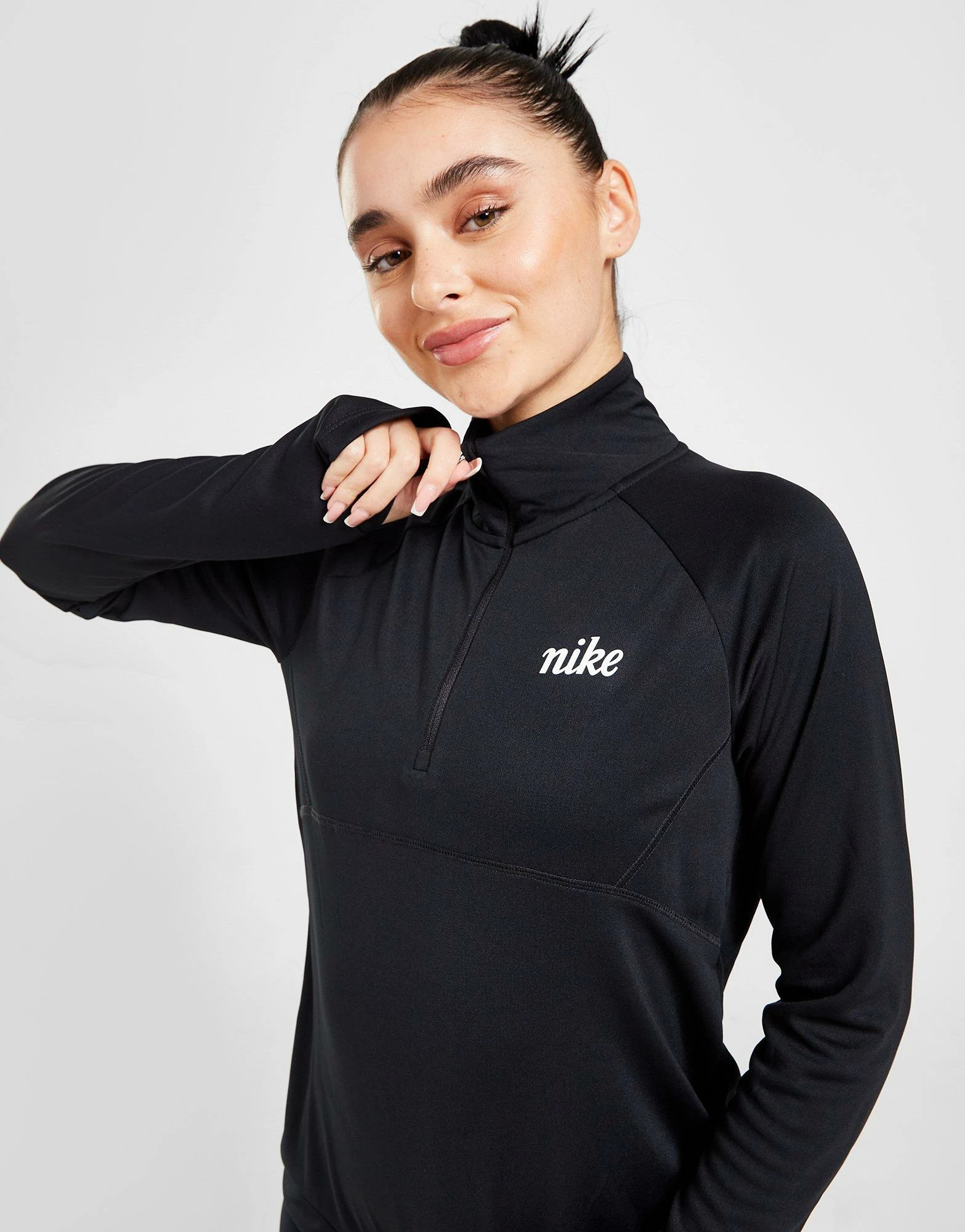 Nike Training Icon Clash 1/4 Zip Dri-FIT Top Sort - Billede 2
