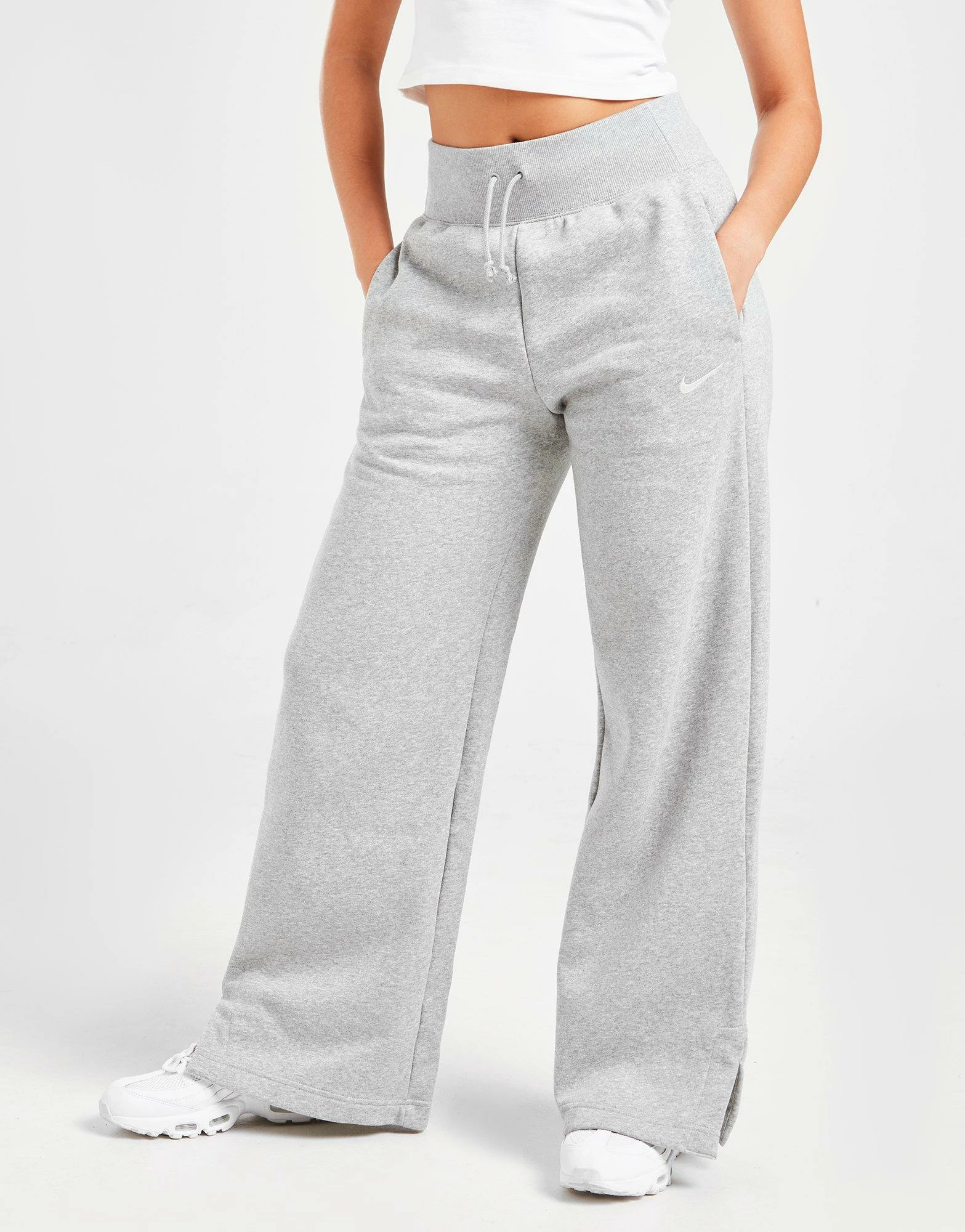 Nike Trend High-Waisted Track Pants Grå - Billede 2