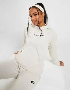 Nike Sportswear Club Fleece Overhead Hoodie Sort