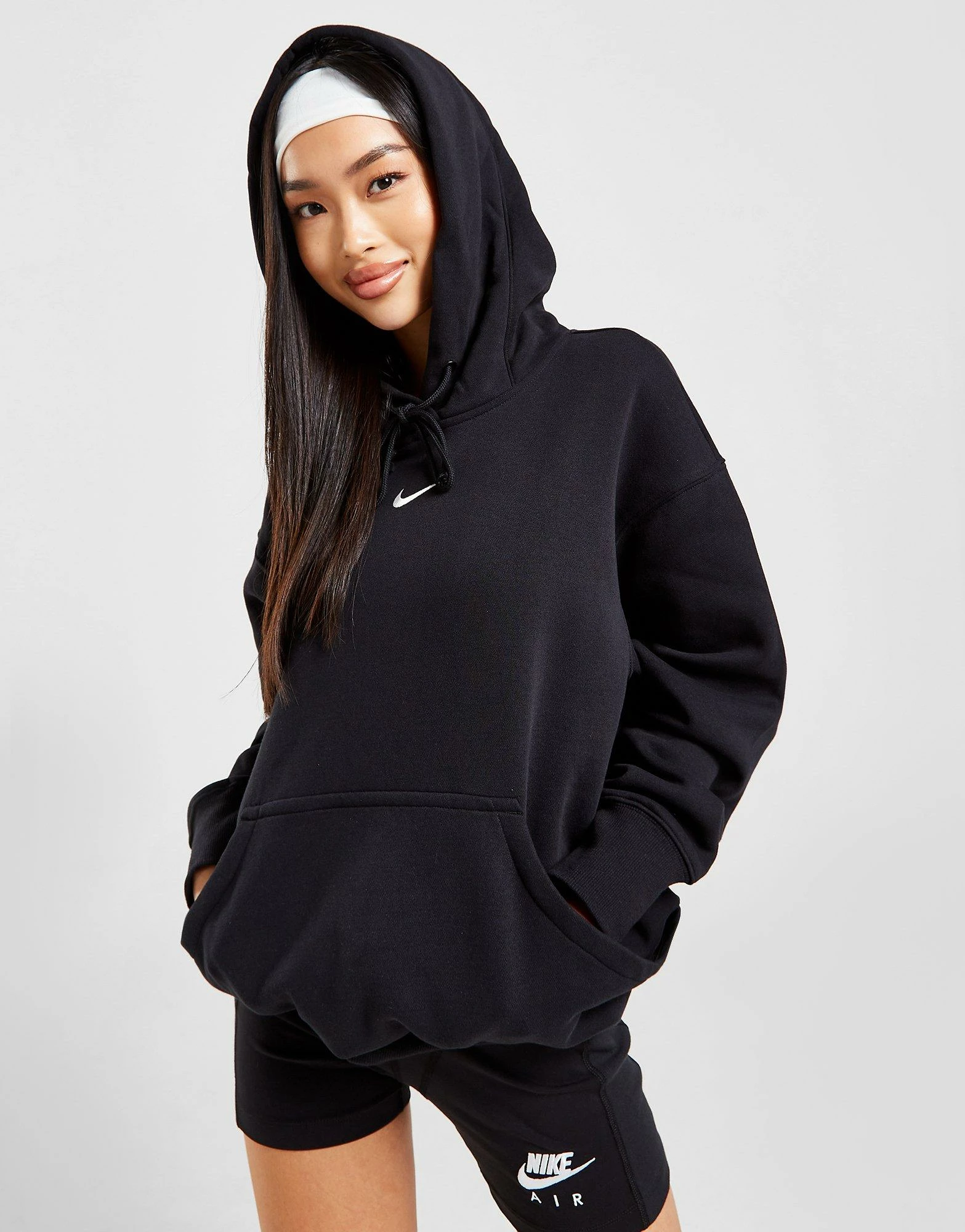 Nike Trend Oversized Hoodie Sort - Billede 2
